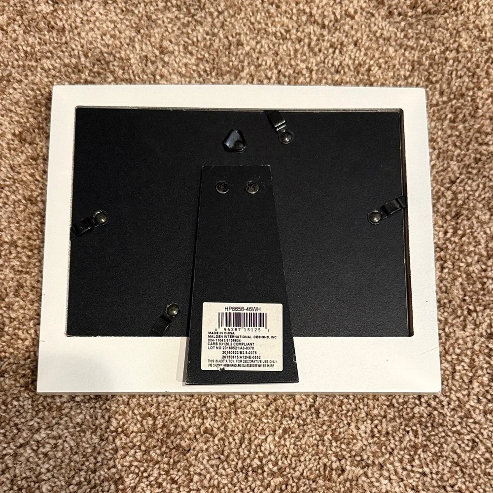White 'Daddy & Me' 5x7” Photo Frame